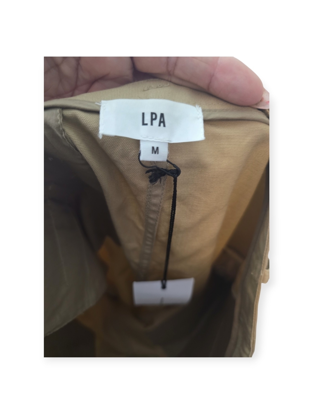 Women's NWT LPA Clara Maxi Skirt in khaki, size medium - Picture 3 of 4